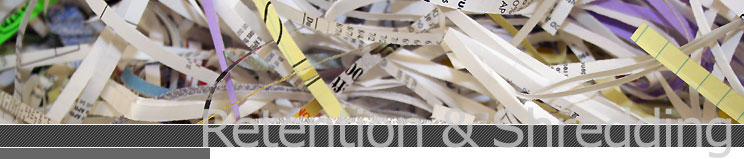 Records Retention & Secure Shredding